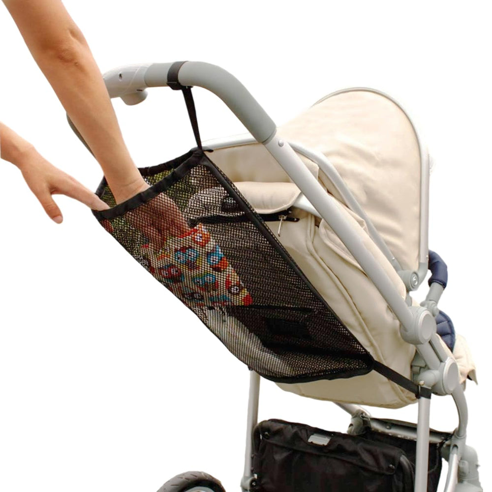 KALDEHVEST universal stroller organizer front view with quick-access pockets