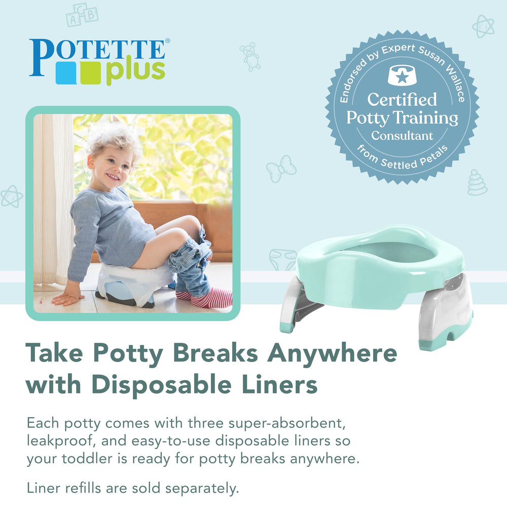 Kalencom Potette Plus disposable liners for quick cleanup