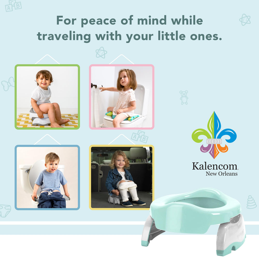 Kalencom Potette Plus pastel mint color fits travel gear