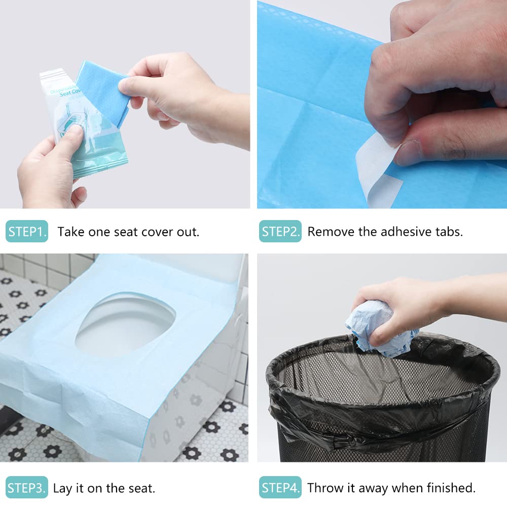 Kalkehay individually wrapped 50-count packs for quick disposal after use.