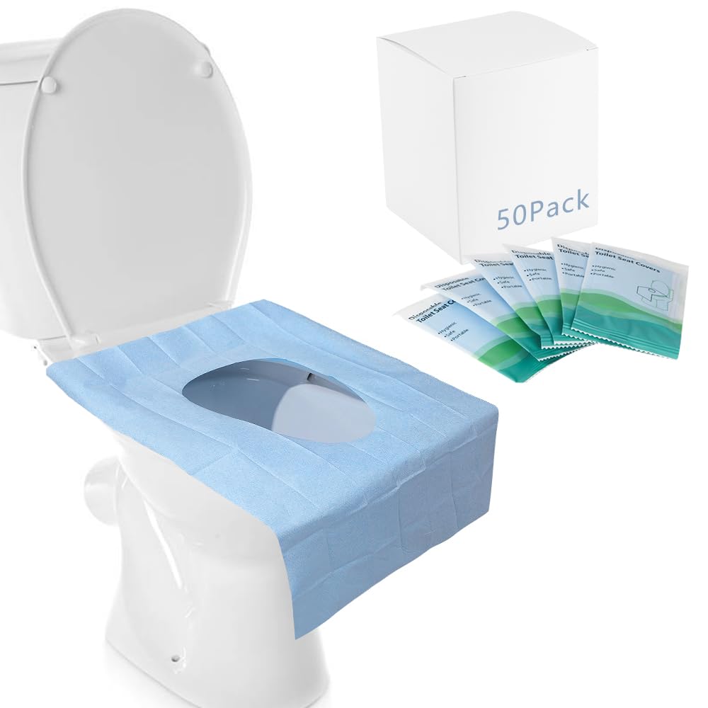 Kalkehay toilet seat covers box packaging for travel, providing hygienic protection in public restrooms.