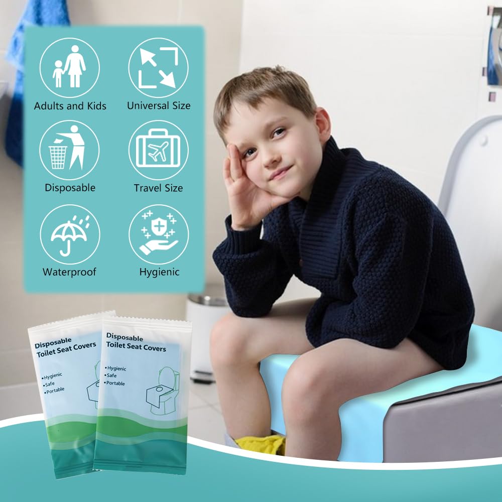 Kalkehay covers feature waterproof blue bottom layer preventing leaks in public bathrooms.