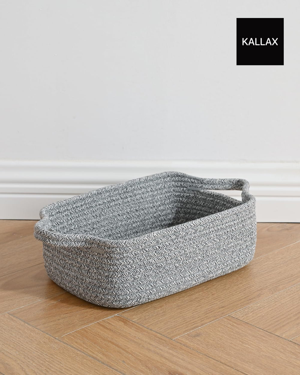 KALLAX flat-pack eco-friendly basket reduces shipping waste.