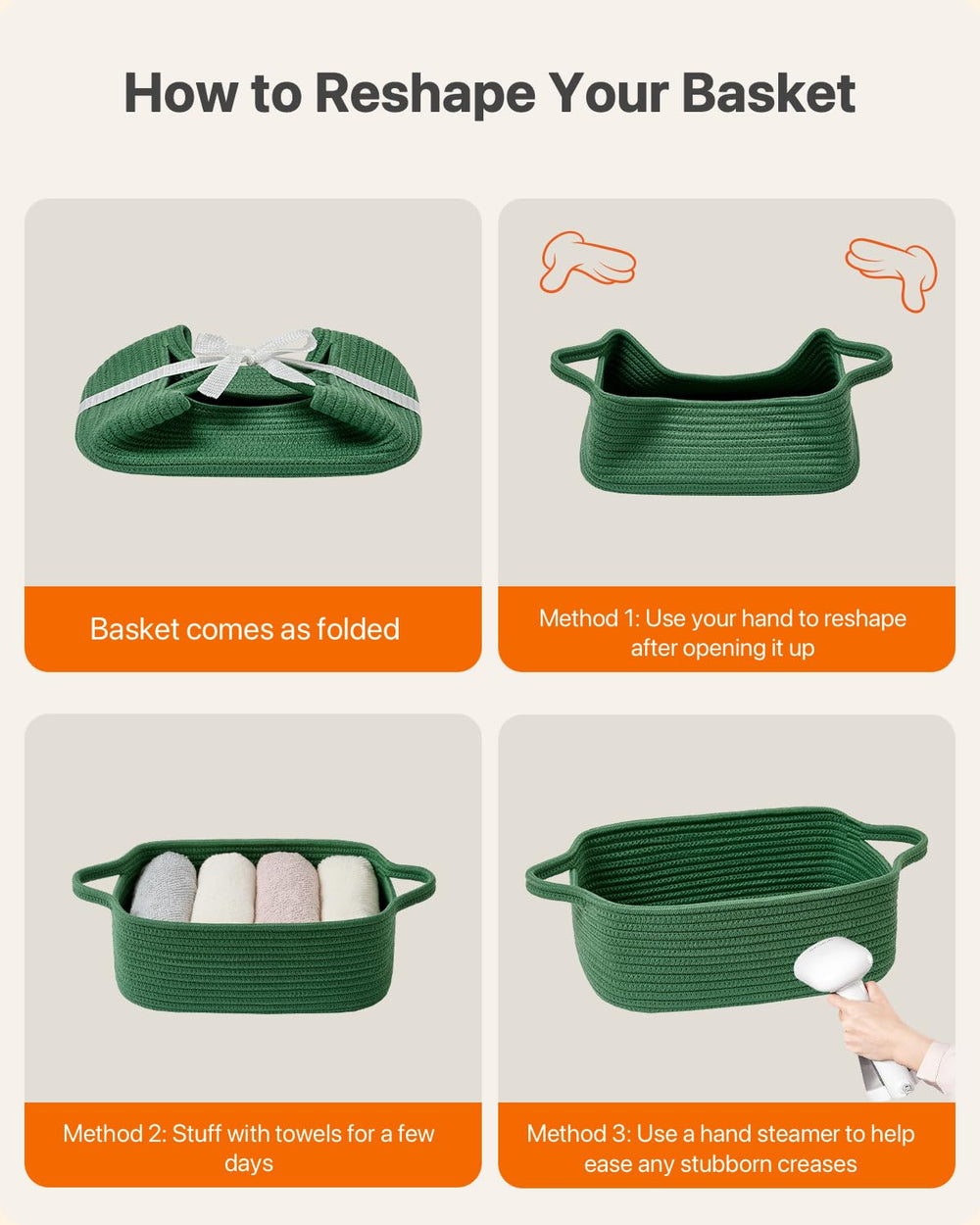 KALLAX gift-ready basket doubles as an empty gift.