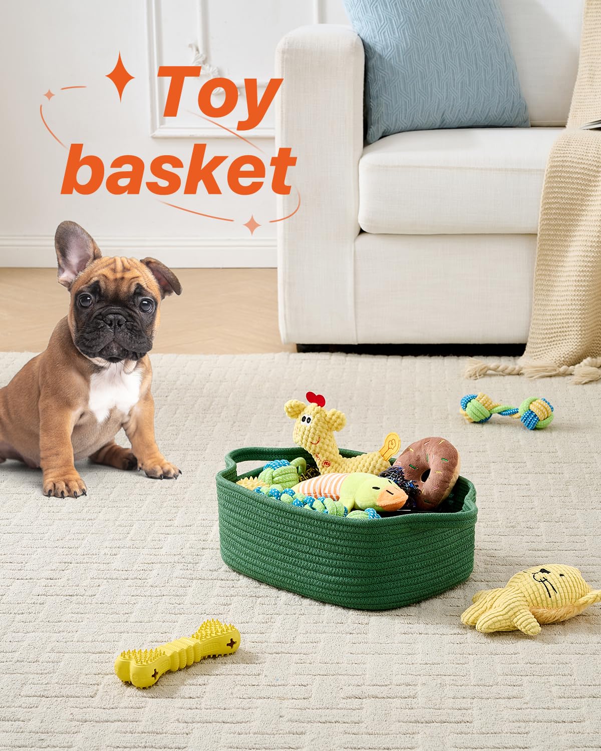 KALLAX remote-control organizer fits living room essentials.