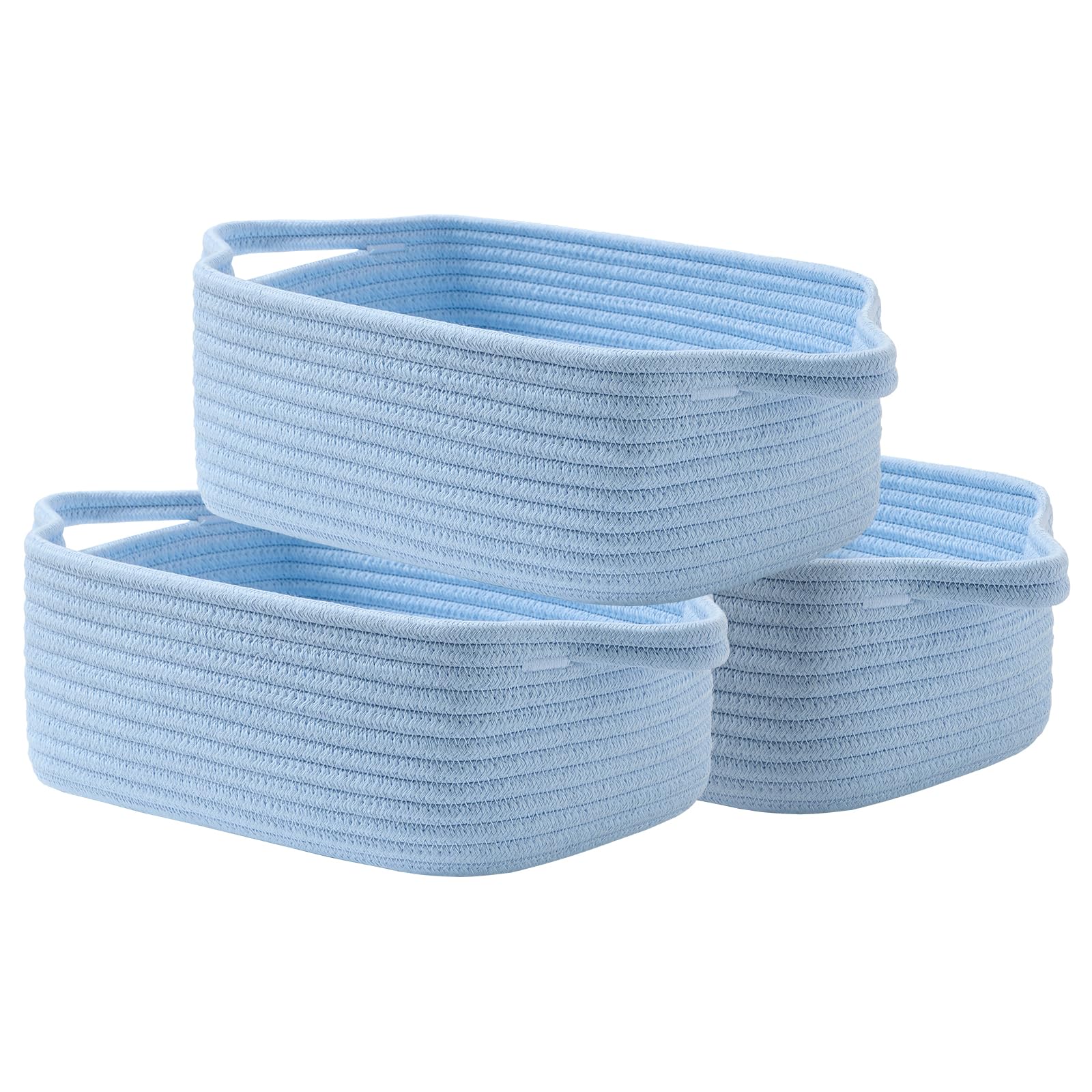 KALLAX small woven basket on flat-pack display, ideal for space-saving shelf organization.