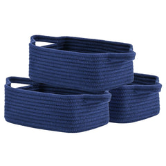 KALLAX small woven basket offers compact storage for tight shelves.