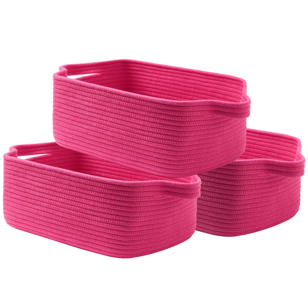 KALLAX small woven basket showing compact size for tidy shelf organization