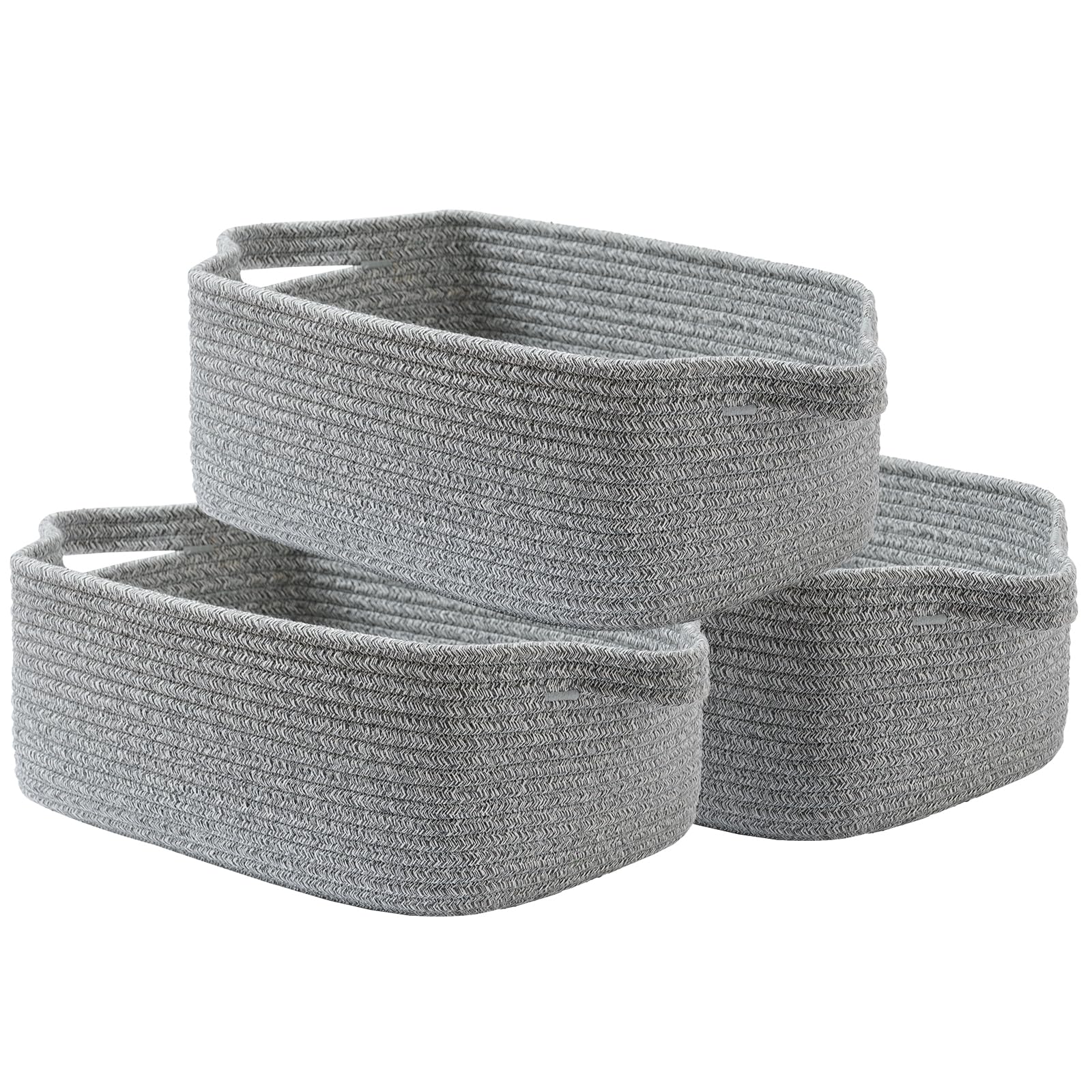 KALLAX small woven basket showing compact size for tidy shelves and small spaces