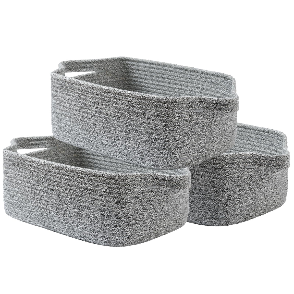 KALLAX small woven basket showing compact size for tidy shelves and small spaces