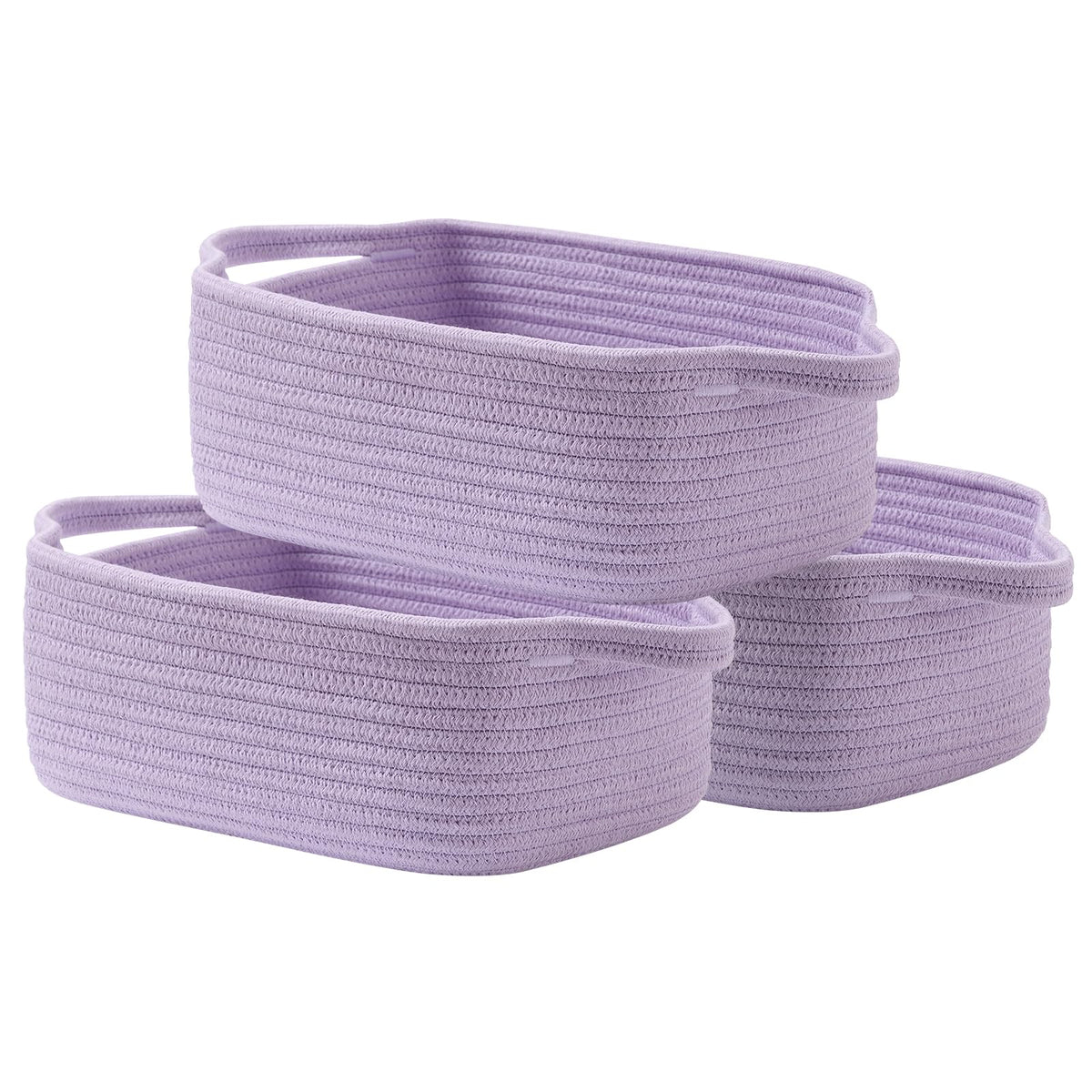 KALLAX small woven basket with compact size for organized shelves