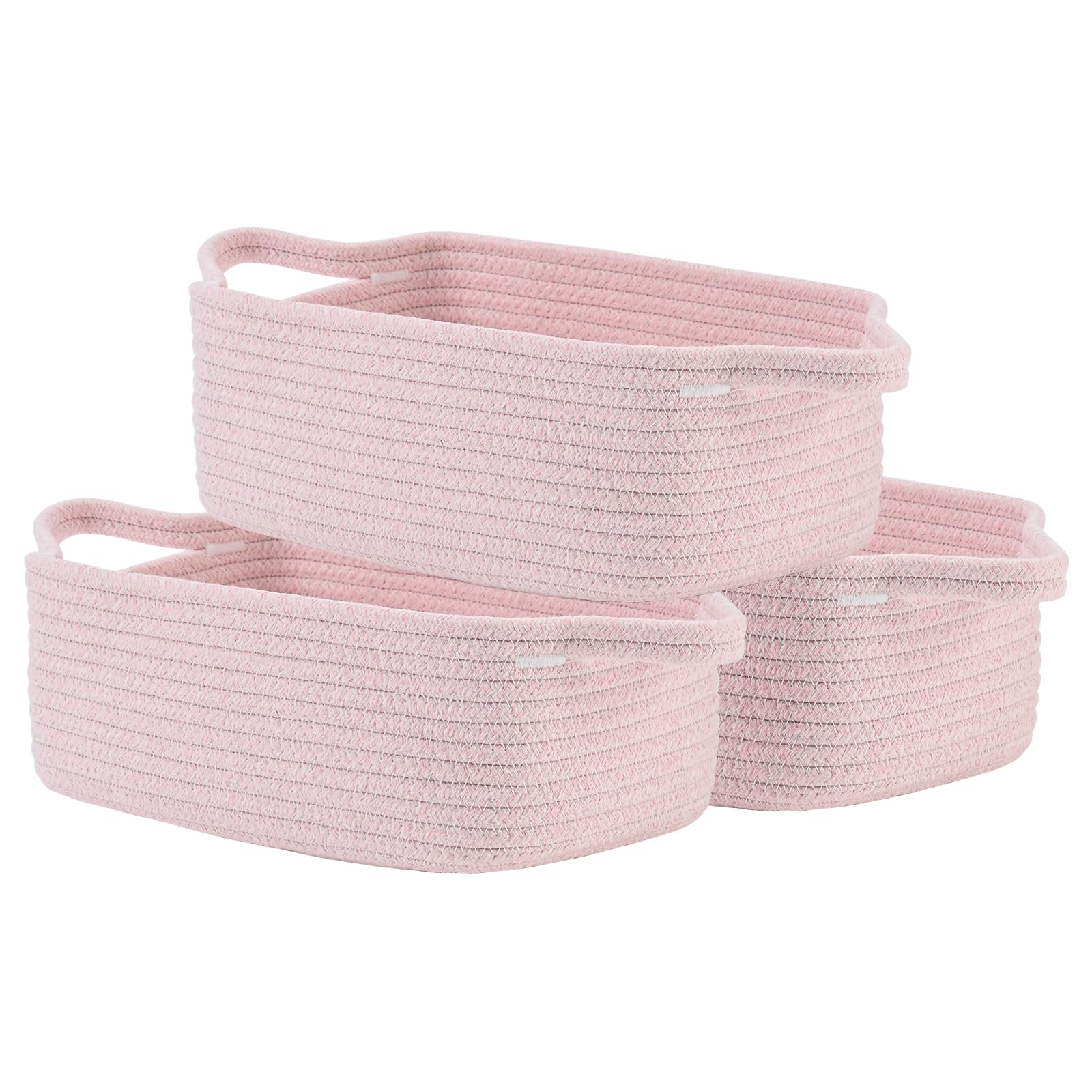 KALLAX small woven basket on a shelf keeps items tidy and space-efficient