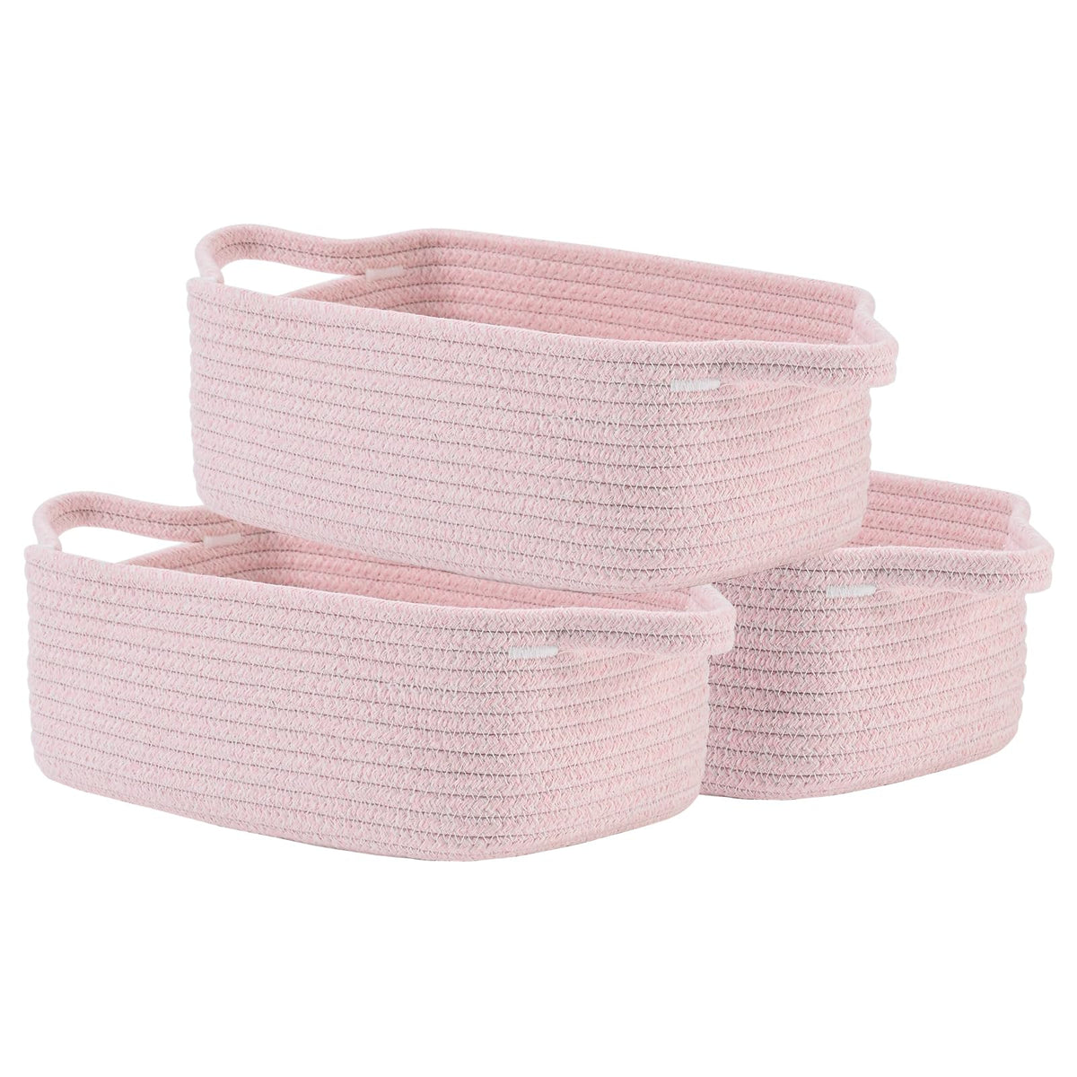 KALLAX small woven basket on a shelf keeps items tidy and space-efficient