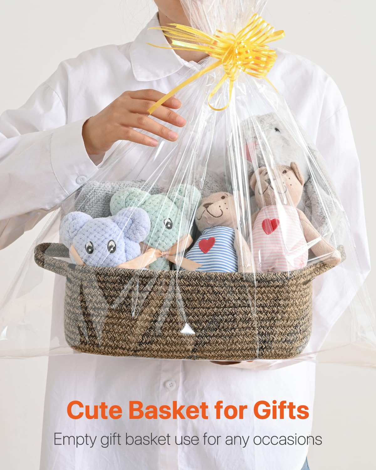 KALLAX cotton rope material emphasizes soft touch and natural, chemical-free design