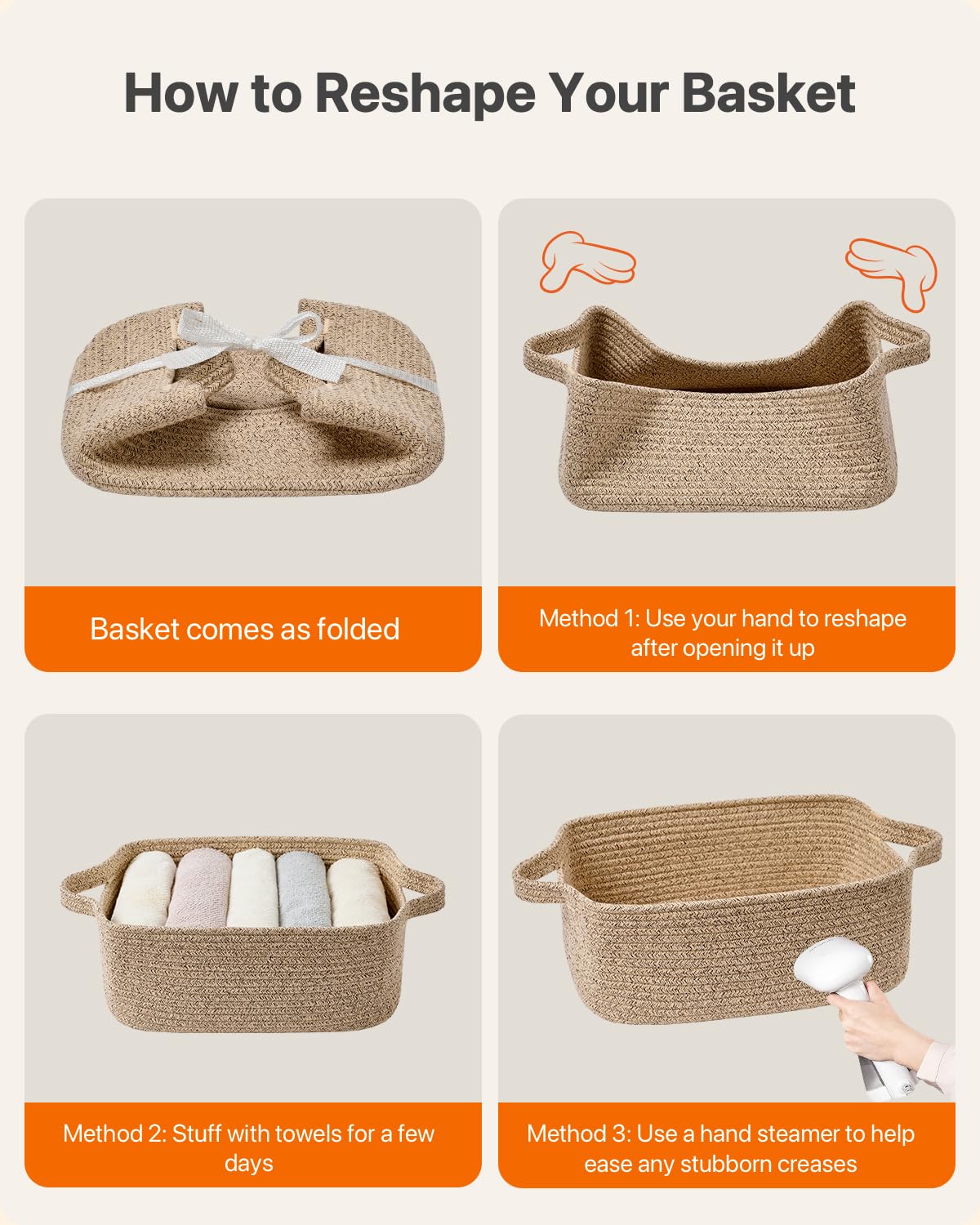 KALLAX Decorative basket adds warmth to living spaces yet remains practical.