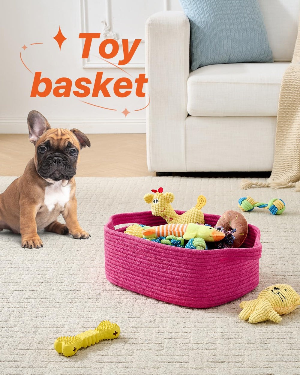 KALLAX gift-ready basket works as a charming empty gift