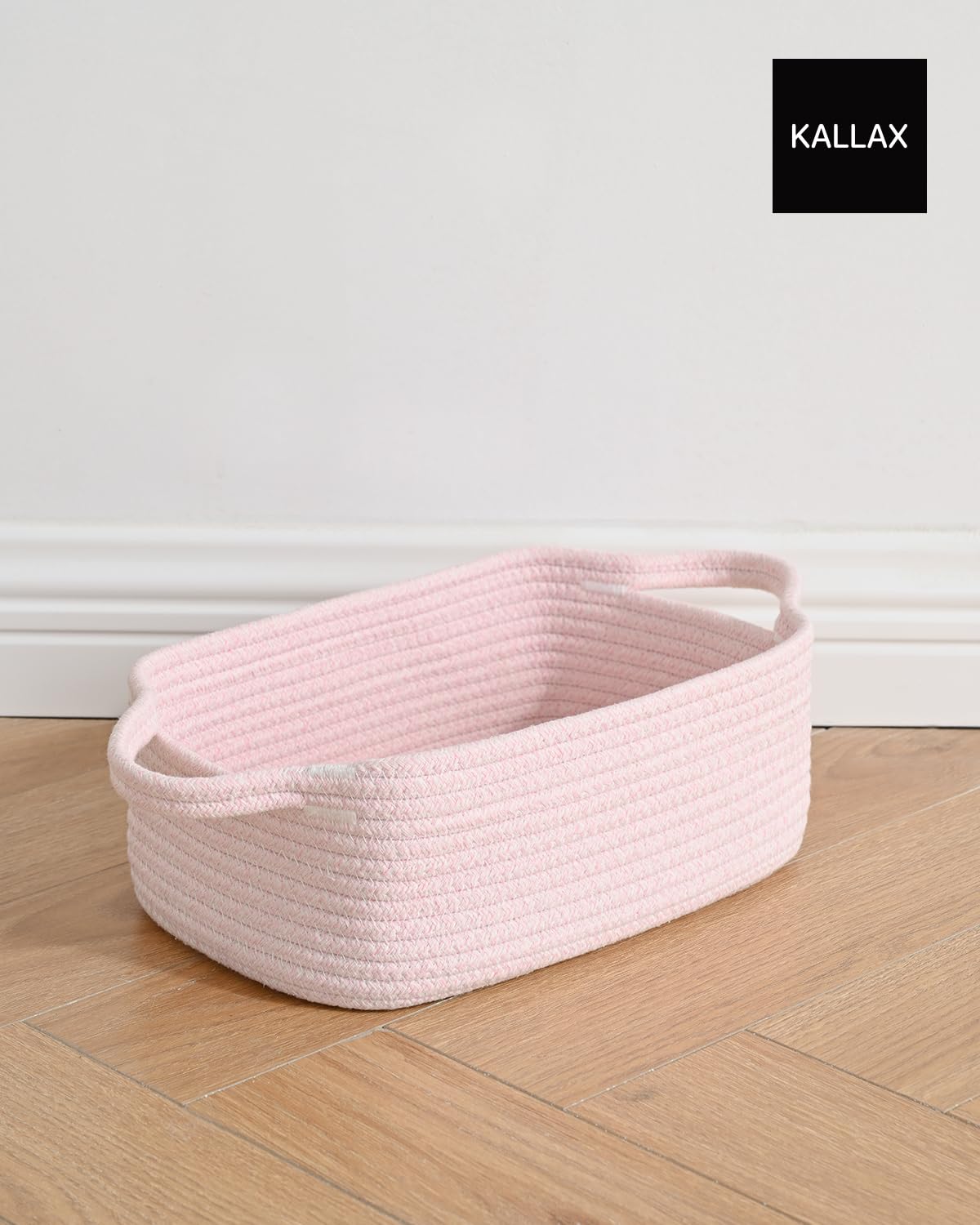 KALLAX small woven basket ships flat-pack to reduce packaging waste