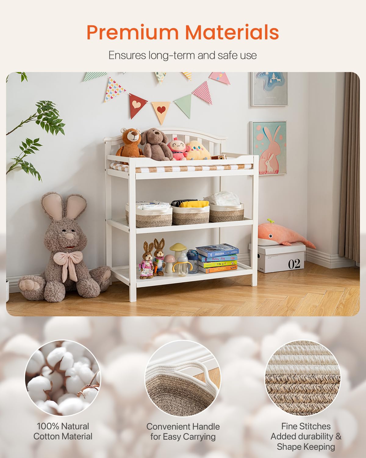 KALLAX flat-packed design ships easily and returns to shape.