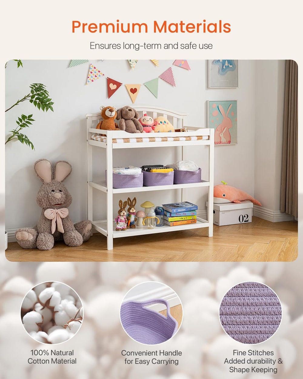 KALLAX flat-packed basket demonstrates easy shaping and space-saving shipping