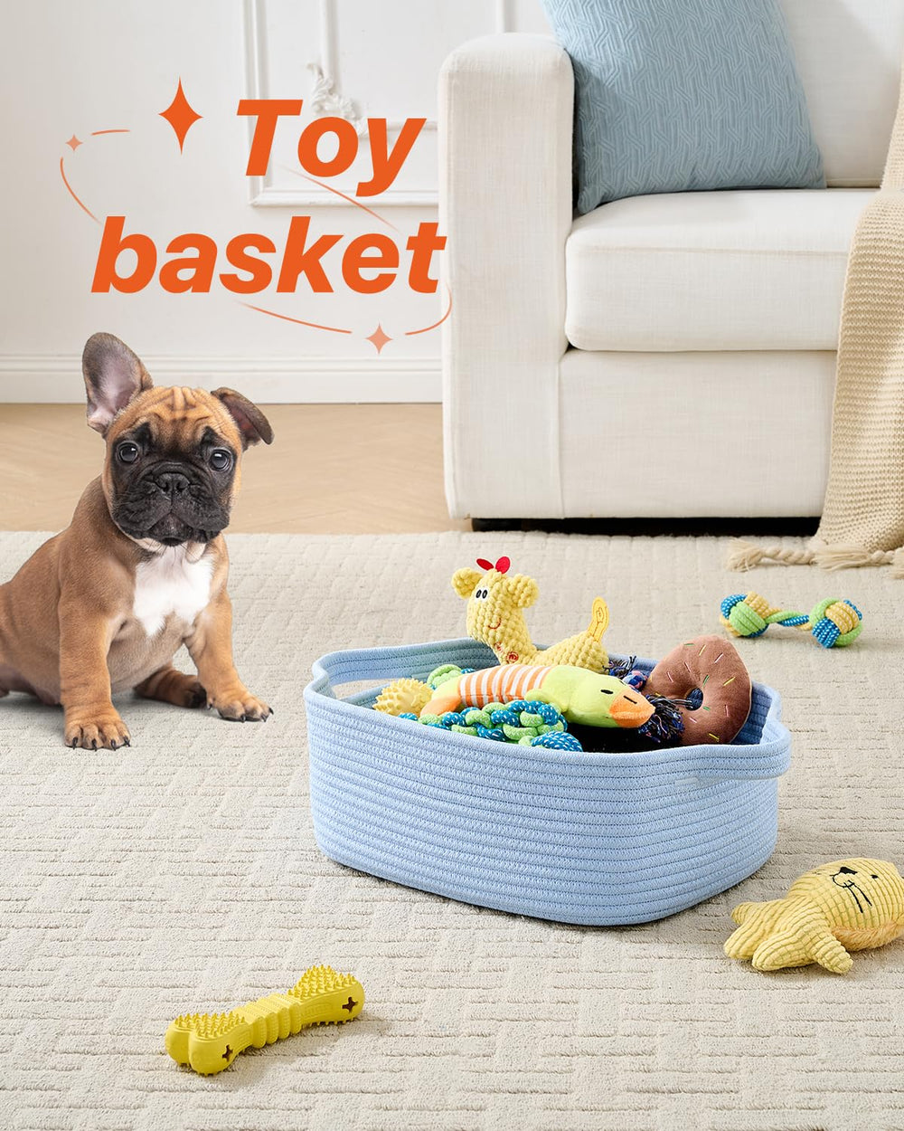KALLAX flat-packed basket design reduces shipping footprint