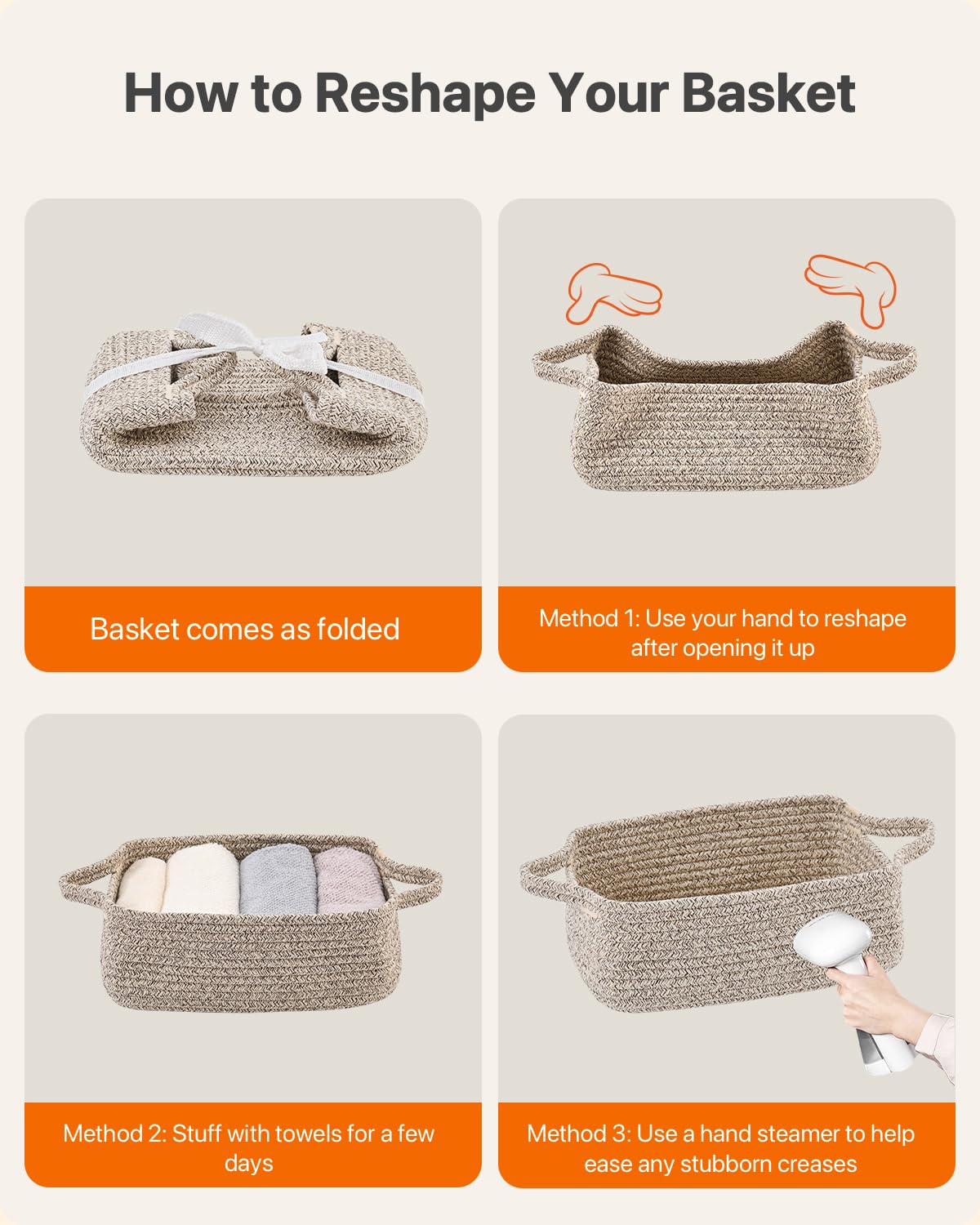 KALLAX small woven basket empty gift basket ready.