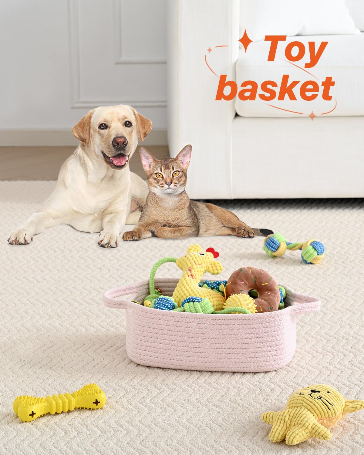 KALLAX small woven basket as a gift idea for homes and holidays