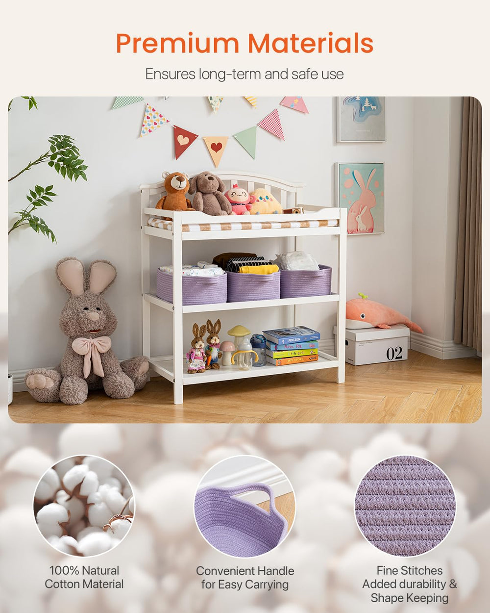 KALLAX gift-ready basket makes a stylish empty gift for occasions.