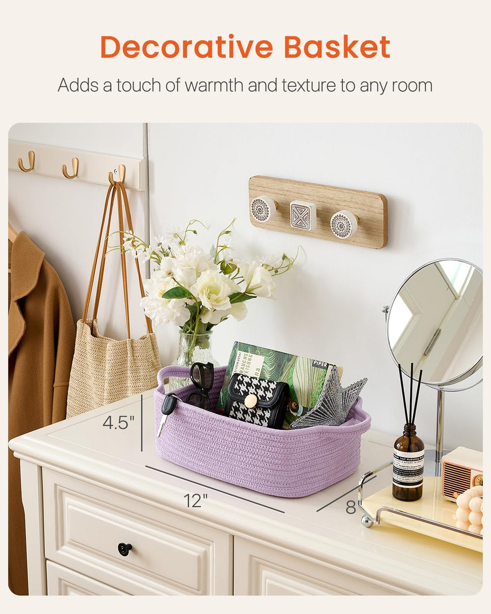 KALLAX basket shown as multi-purpose storage for towels and toys
