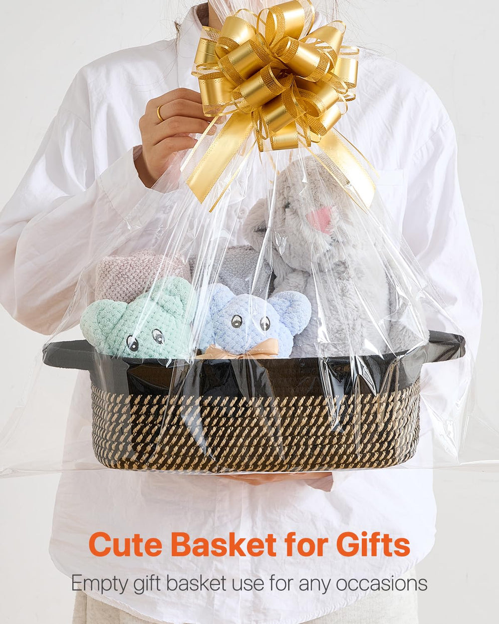 KALLAX Soft cotton rope basket highlighting safe, durable material for families.