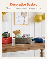 KALLAX three-pack on a shelf demonstrates compact organization for small items