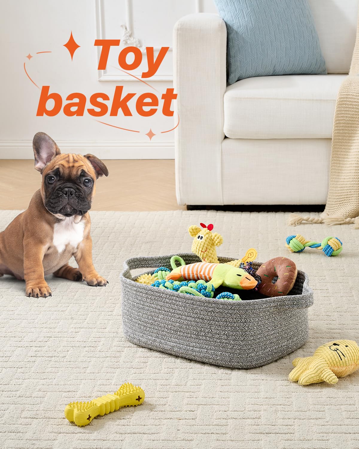 KALLAX toy basket helps keep playrooms neat and clutter-free