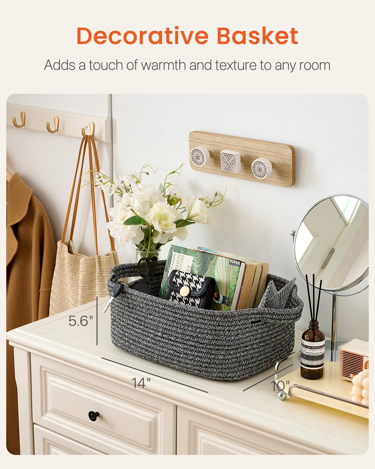 KALLAX small woven basket used as toy storage in a playroom keeps clutter away