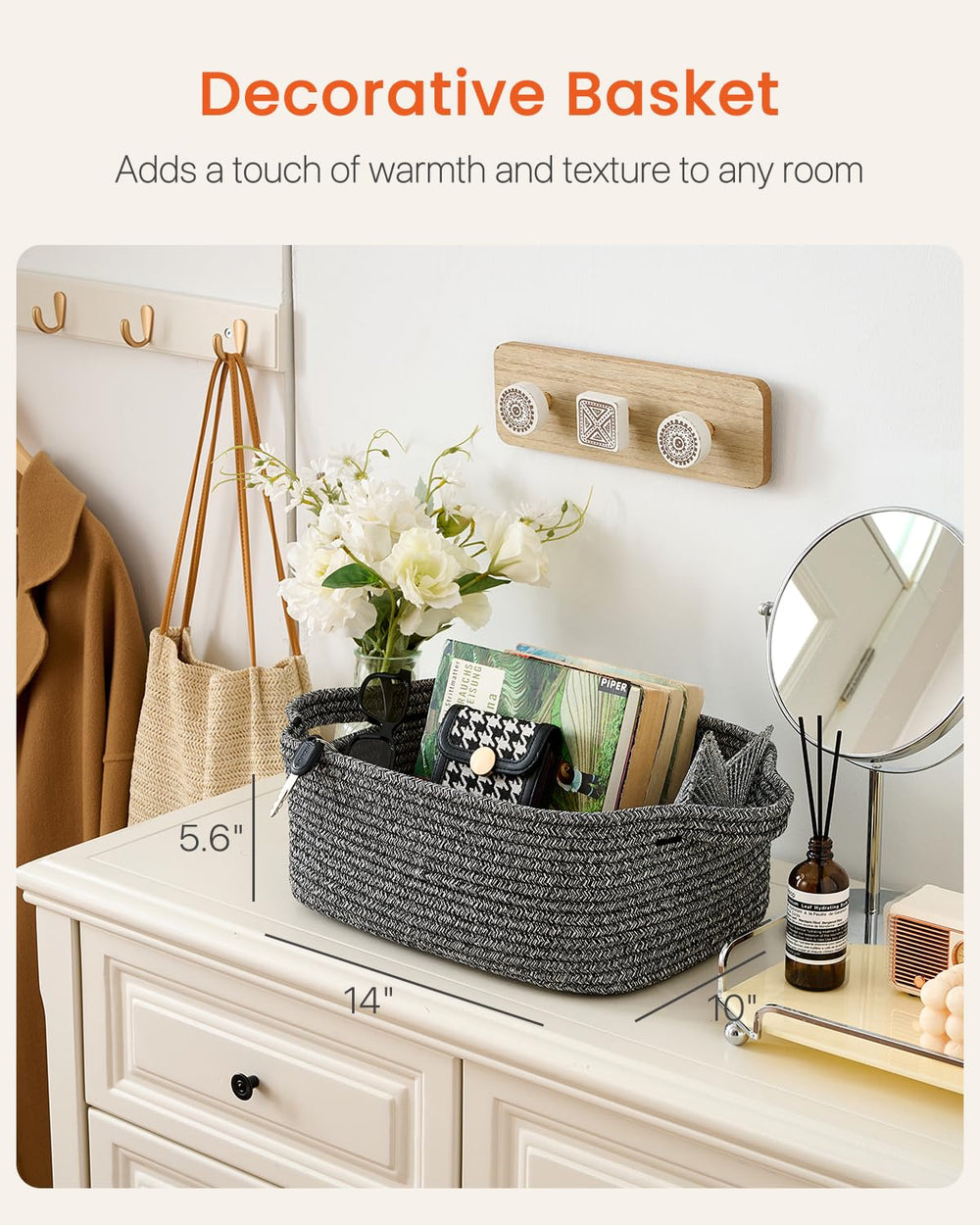 KALLAX small woven basket used as toy storage in a playroom keeps clutter away