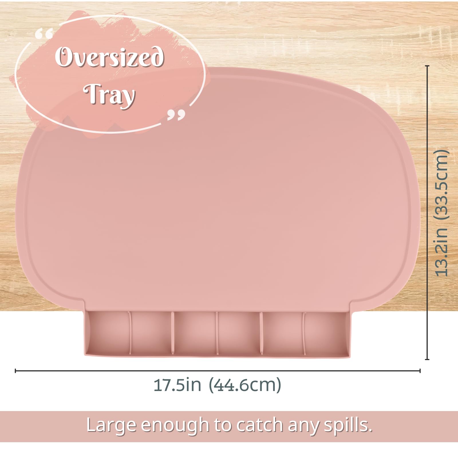 Kalovin dishwasher-safe silicone placemat cleans quickly for next use