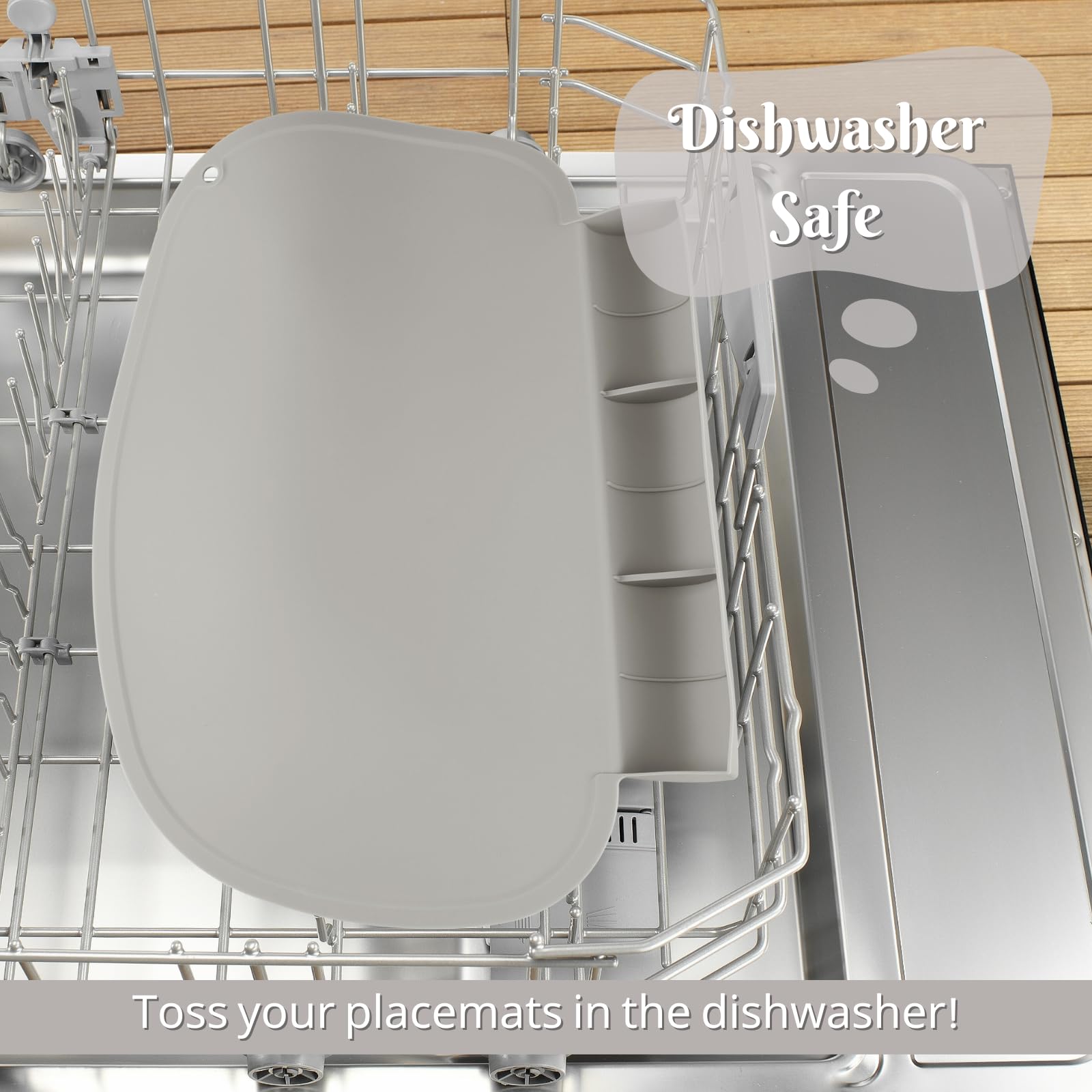 Kalovin placemat portable roll up for storage or travel