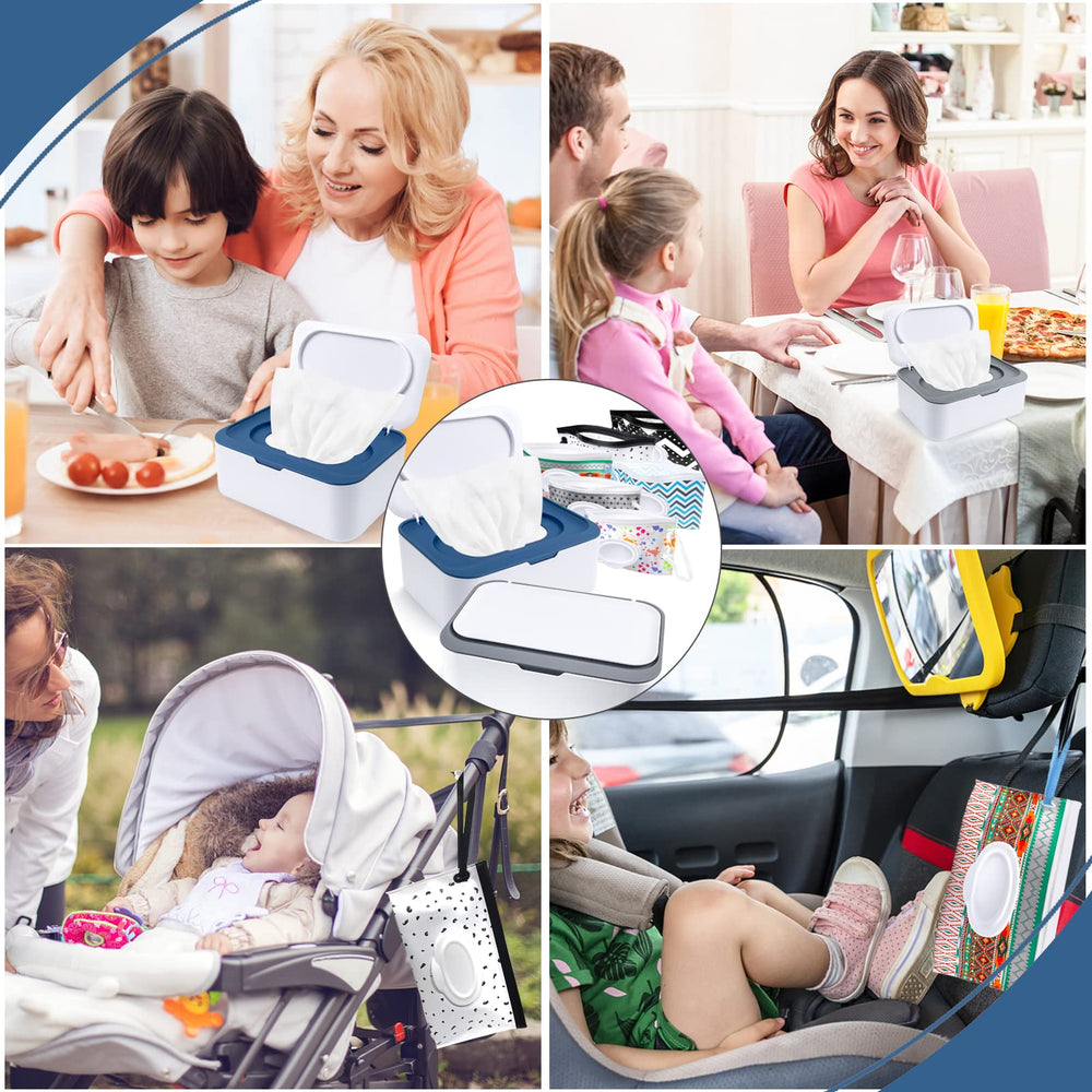 KALYLOC multi-use wipes container suitable for kitchen or bathroom