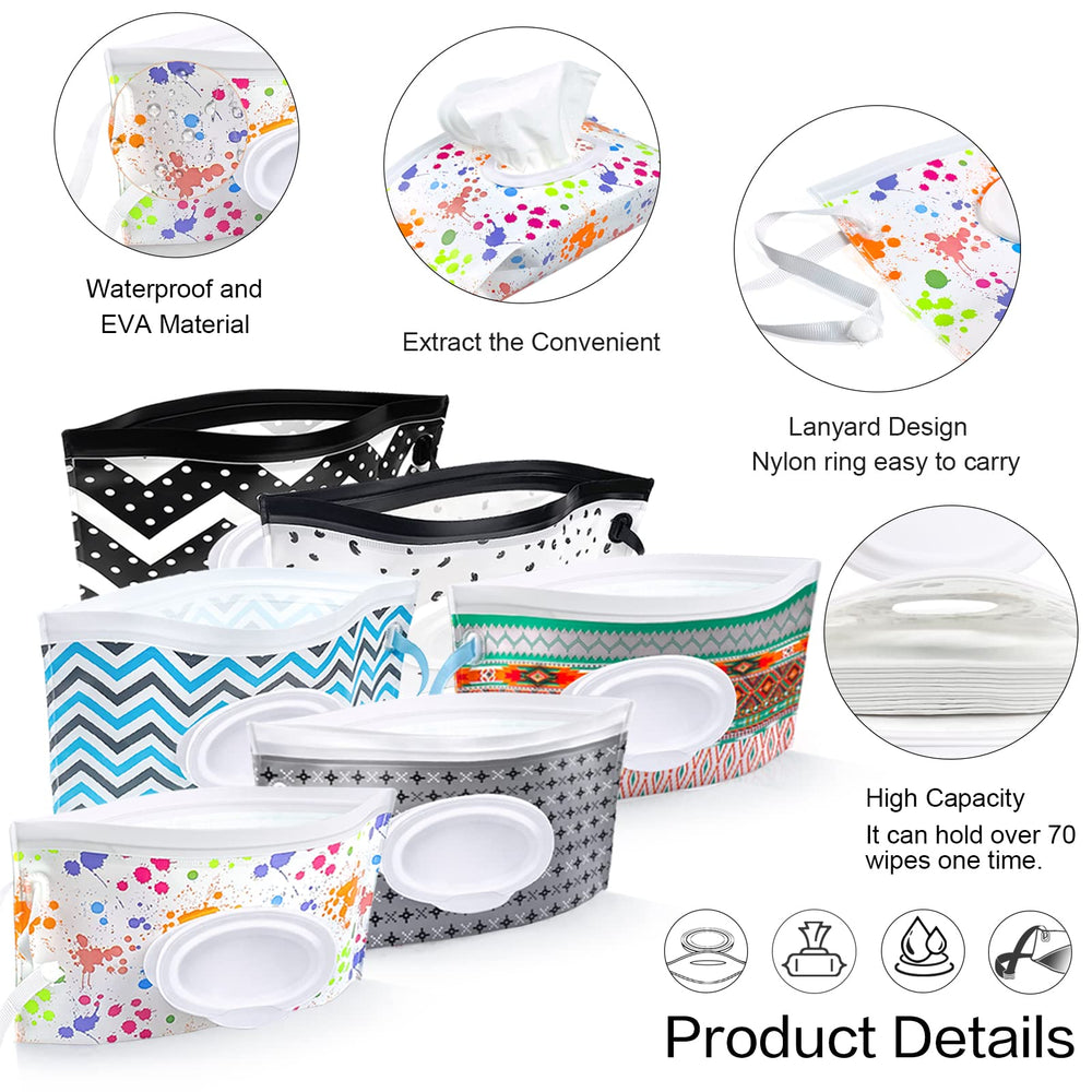 KALYLOC wipe pouch with zipper closure for quick replacements