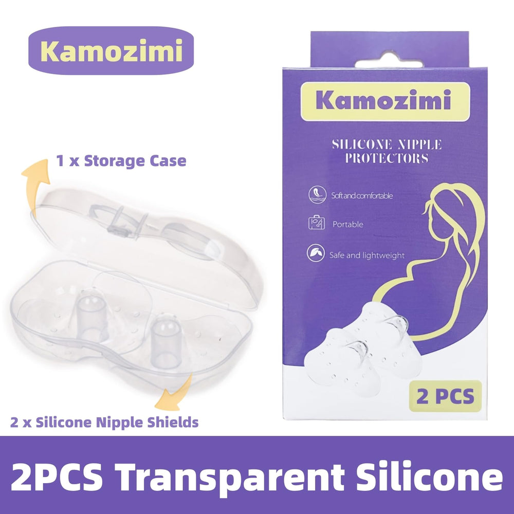 Kamozimi silicone nipple shields ultra-thin for discreet skin contact