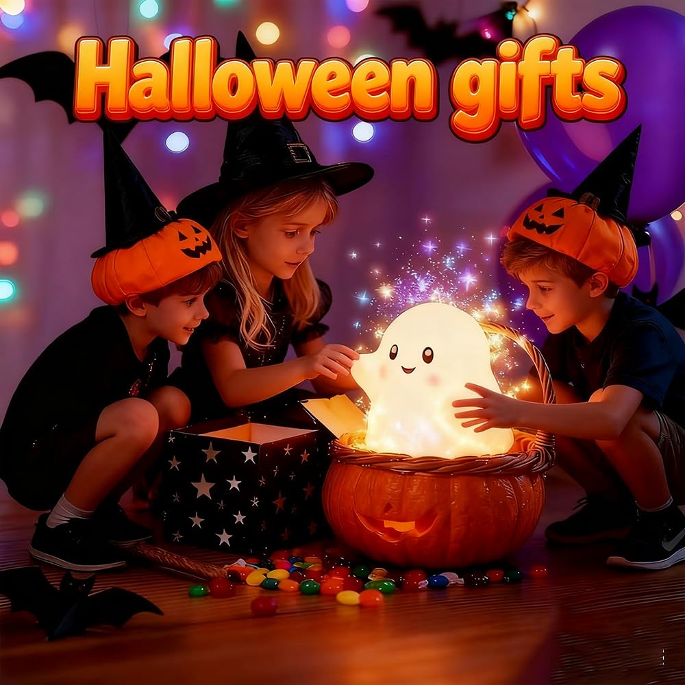 KangTen CHEN ghost night light auto-off timer helps energy saving.