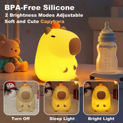 KangTen CHEN Capybara night light touch control for easy dimming