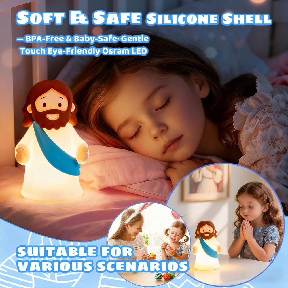 Timer feature helps manage bedtime lighting without screens.