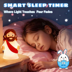 Soft silicone KangTen CHEN Jesus Night Light in red