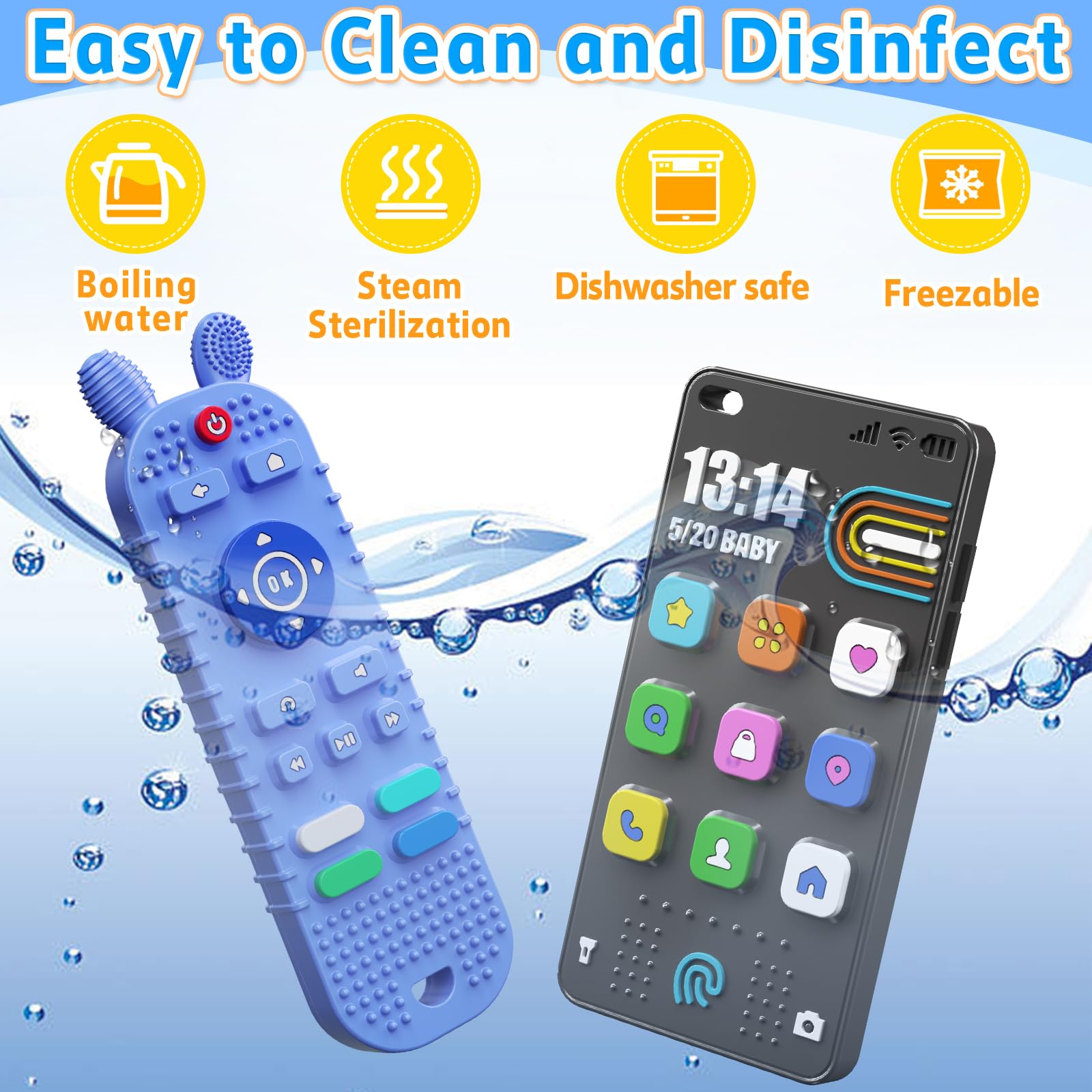 Kaodezhu remote teether lightweight and easy to grip in use.