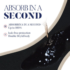 KARSWATT absorbent panel beige for quick wetness lock and odor control