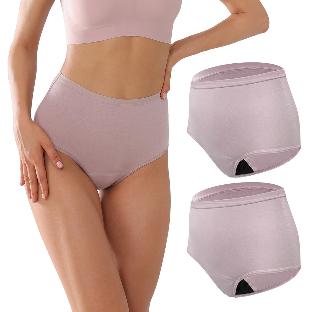 KARSWATT washable high-rise underwear pack shot showing discreet all-day protection.