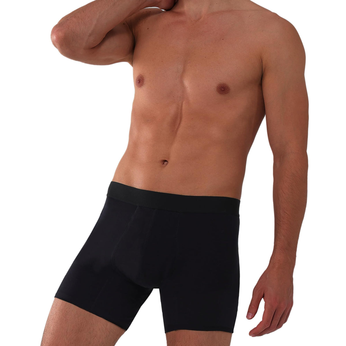 KARSWATT men's washable incontinence underwear—front view with discreet coverage.