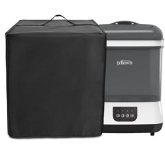 Kasasymion dust cover for dryer - front view protects Dr. Brown's All-in-One from dust and spills