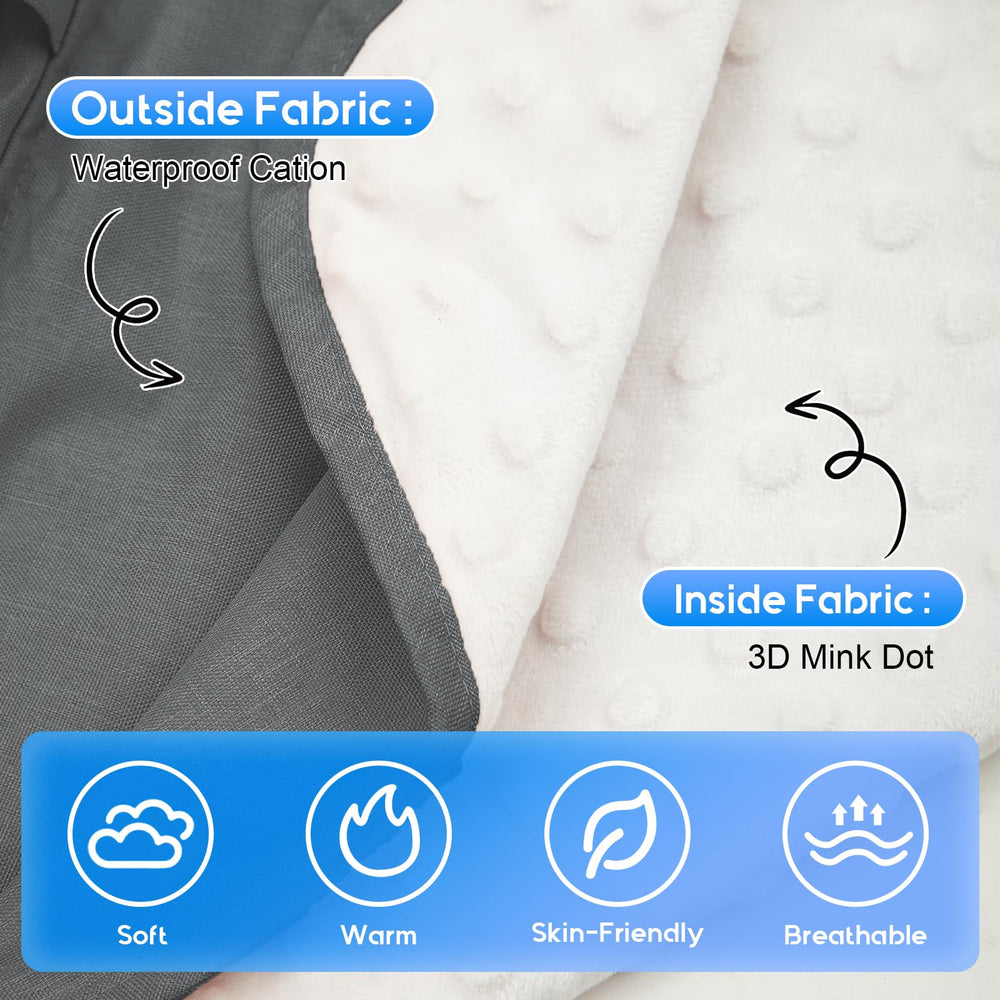 Kaseeous two front vents ensure airflow around the sleeping infant