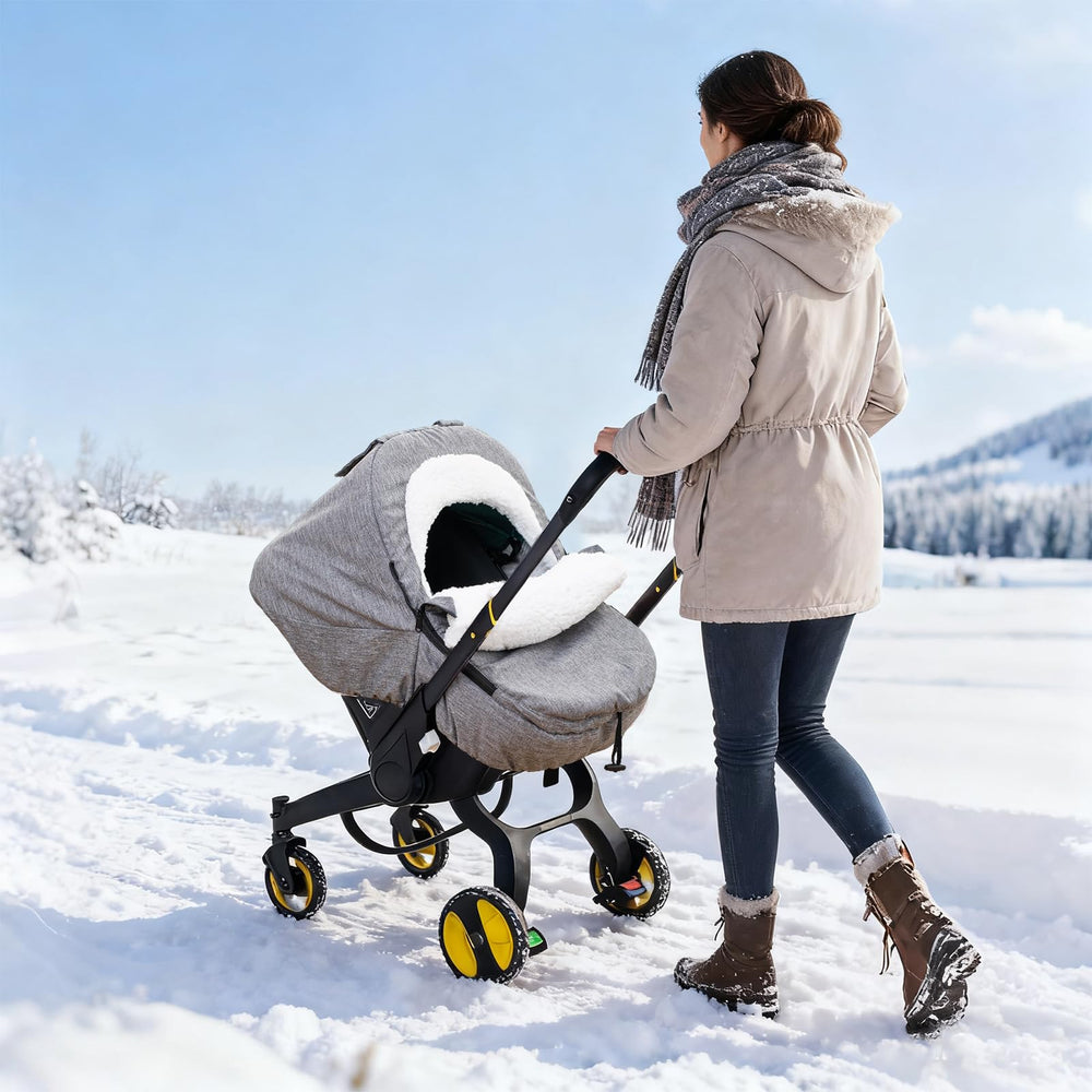 Gift-ready packaging of the Kaseeous car seat cover.