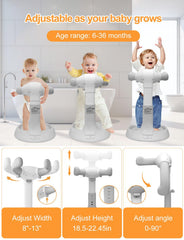 KAshack 3-in-1 triangular base improves stability during standing baths